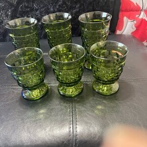 Whitehall Pattern by Indiana Glass Company